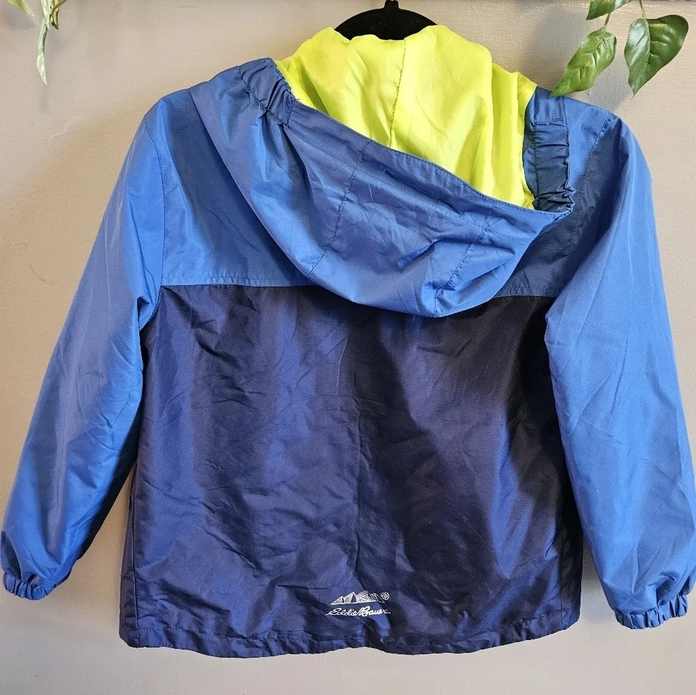 Eddie Bauer Lined Windbreaker Lightweight Jacket with Hood Kids (M 10/12)